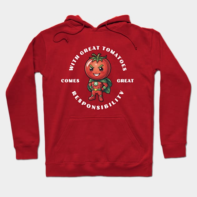 Great Tomatoes Hoodie by MonkeyLogick